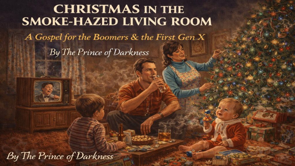 Christmas In The Smoke Hazed Living Room by The Prince of Darkness