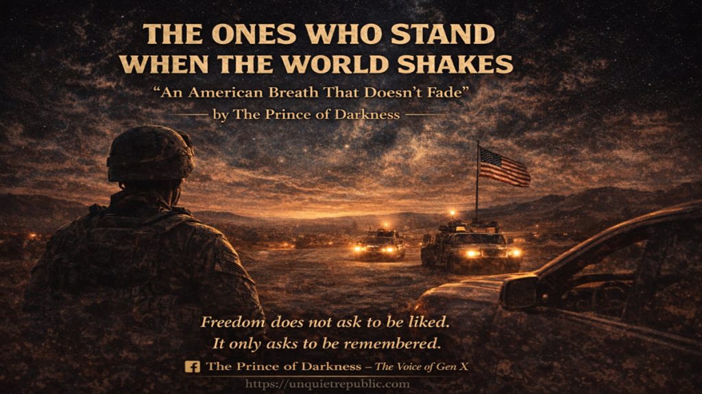 The Ones Who Stand When The World Shakes