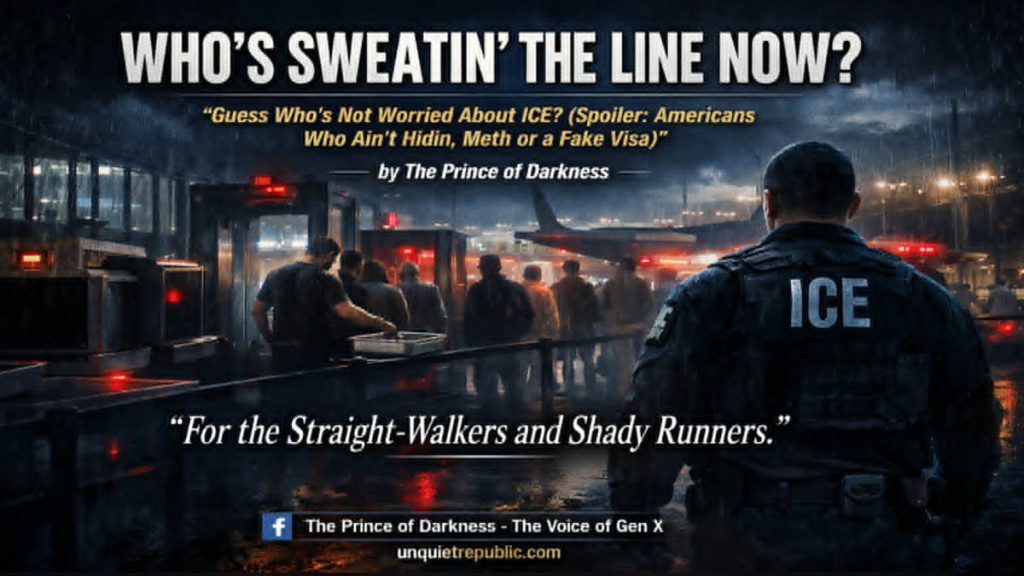 Who's sweatin' the line now?
